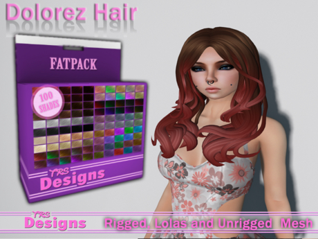 Second Life Marketplace - Dolorez Hair Demo